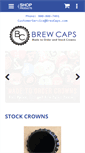 Mobile Screenshot of brewcaps.com